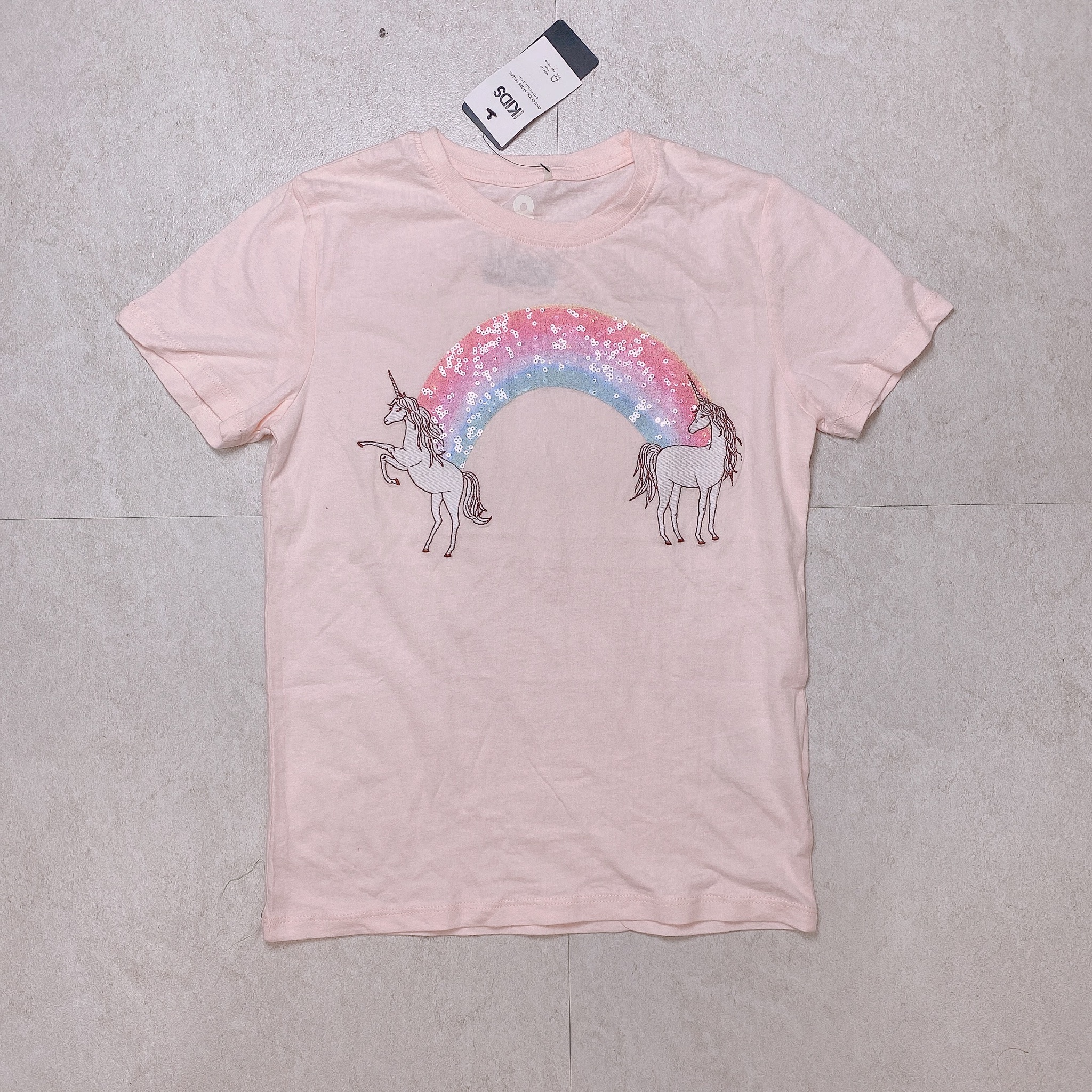 BM1 - Áo cotton on đính kim sa dư xịn nhiều mẫu cho bé gái size 2 - 10y