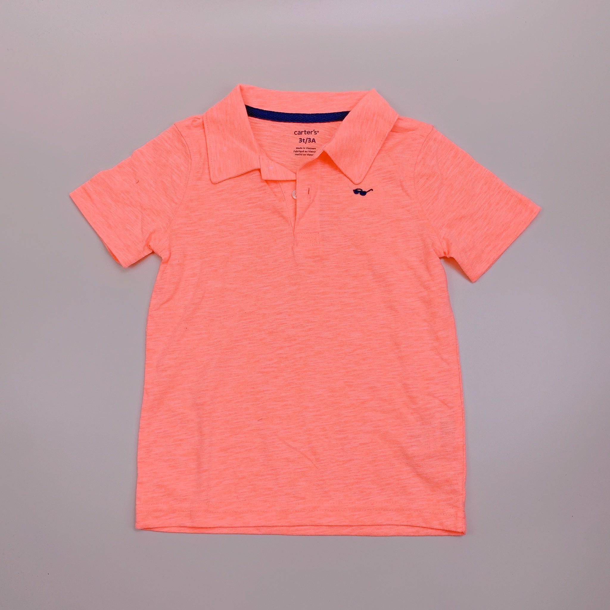 Áo cotton carters cổ đức trơn nhiều màu BT