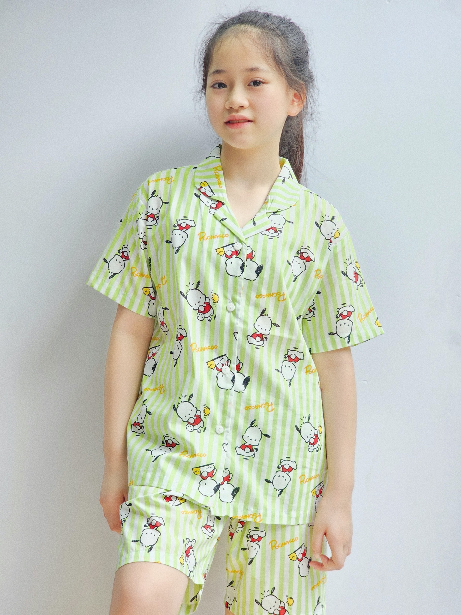 Bộ pyjama xuất Hàn 2 màu BG size 120-160