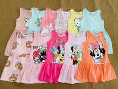 Váy cotton sát nách HM nhiều màu BG size 2-10y