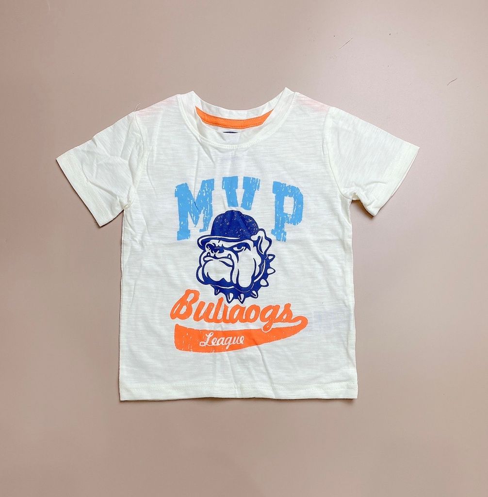 Áo cotton Oldnavy bé trai -Trắng hình MVP