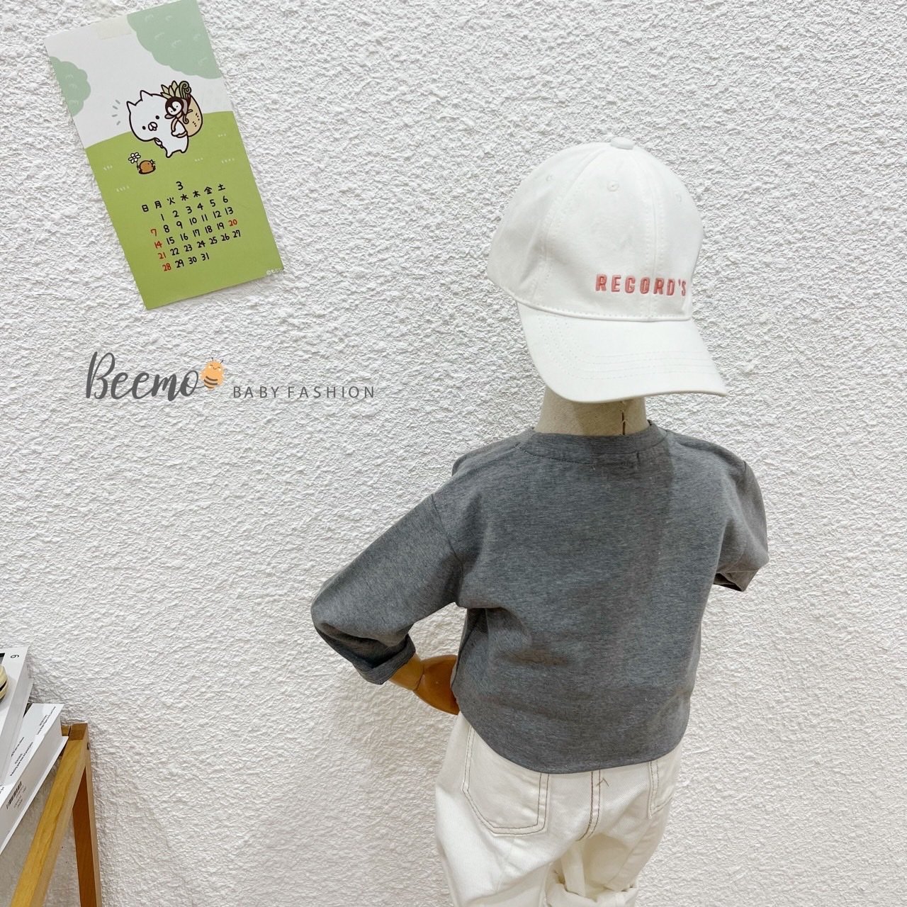 Áo cotton dài tay Beemo ô tô Policeman 4 màu BT