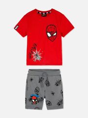 Bộ cotton Pri.mark dư xịn Spiderman BT size 2-7y