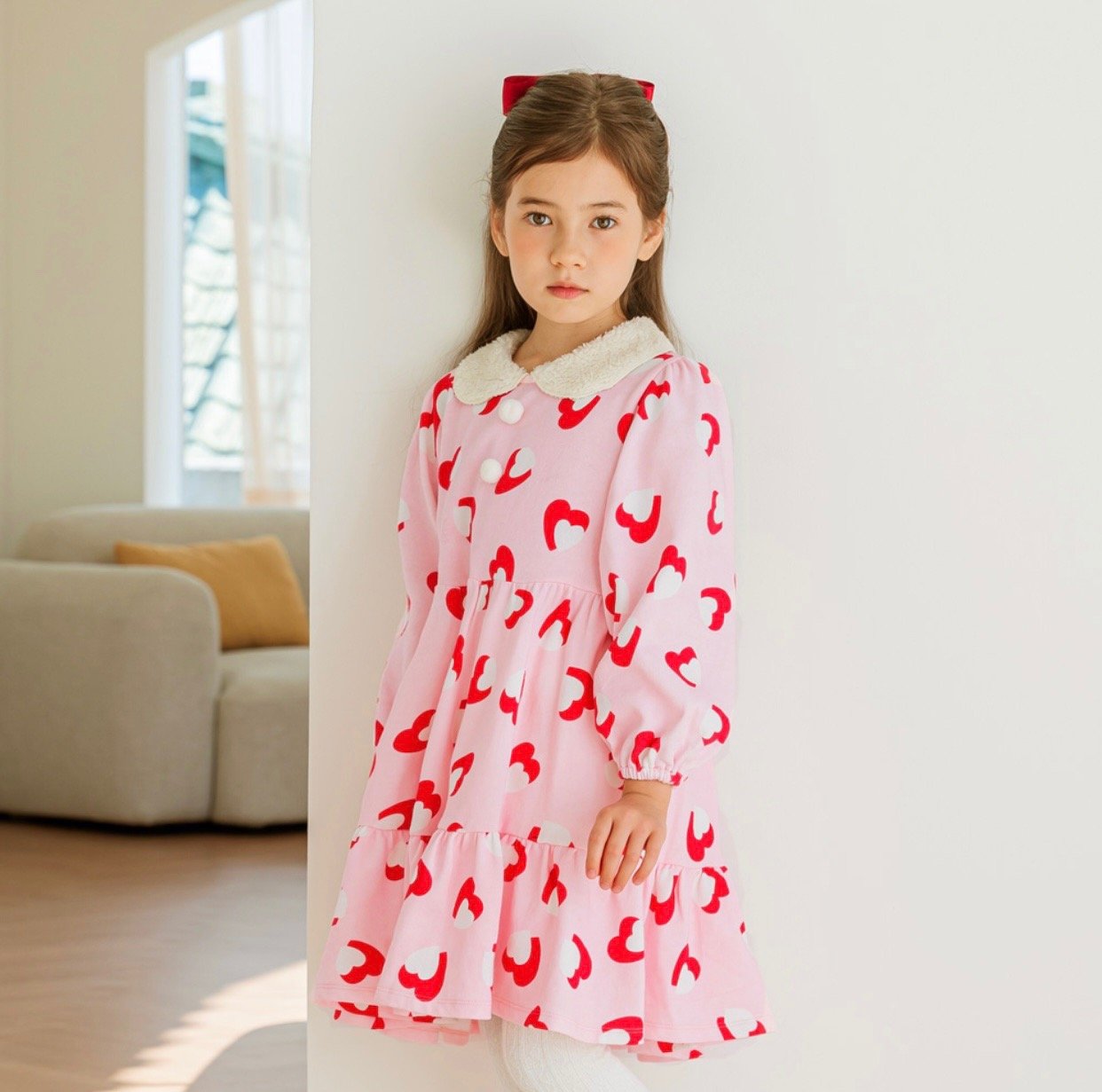 Váy nỉ bông Owley Barn nhiều hình size 110 - 160