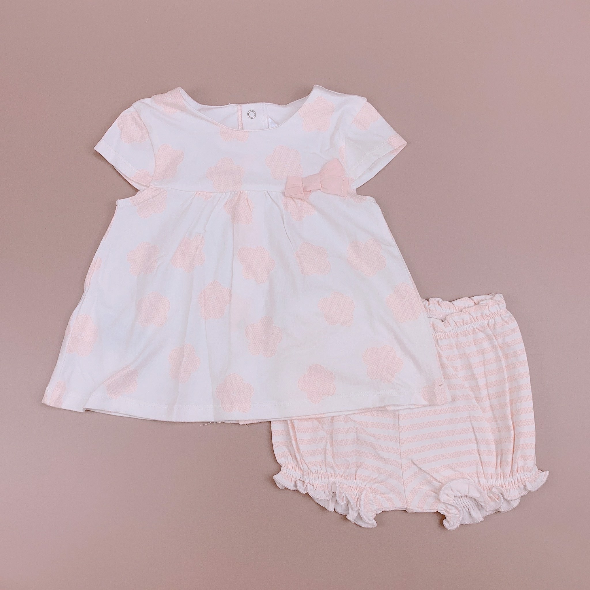 Bộ cotton Mayoral 4 hình gấu / hoa BG 1-18m