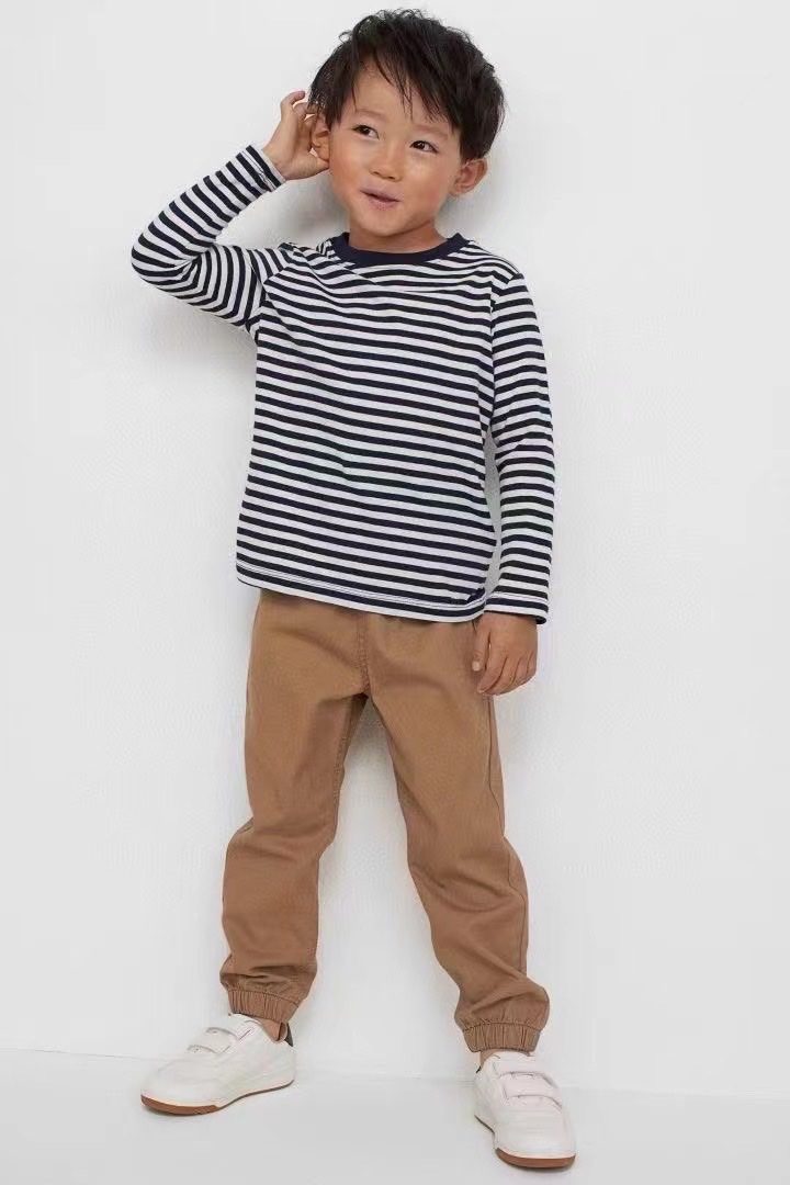 Quần kaki jogger HM bo chun gấu 9 màu BT