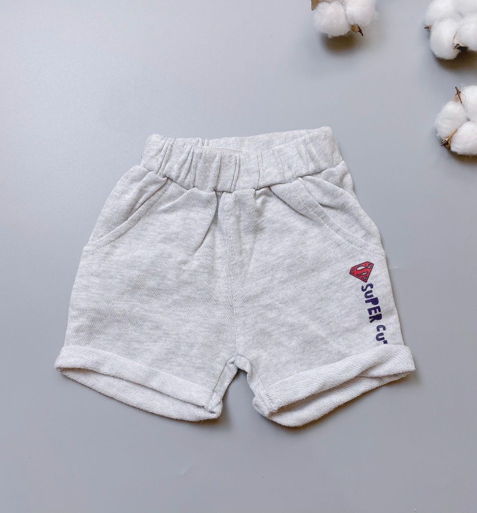 [30%] Quần short da cá Disney màu ghi Super Cute