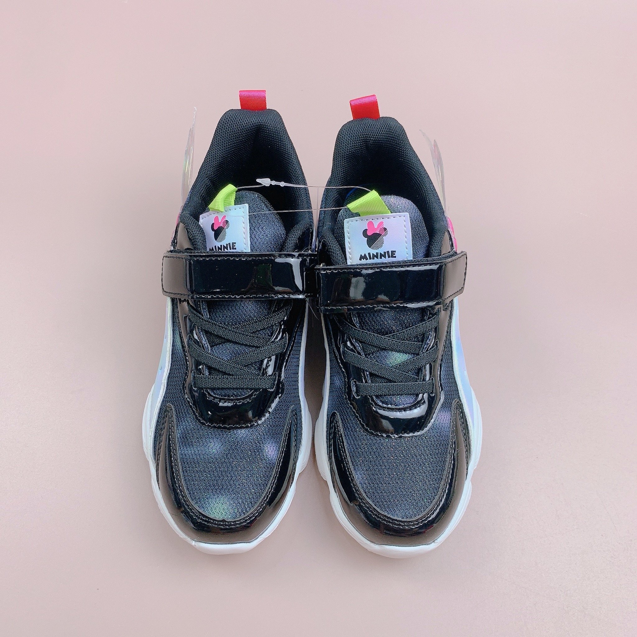 Giày sneaker Disney Minnie cánh tiên 3 màu BG size 26 - 37