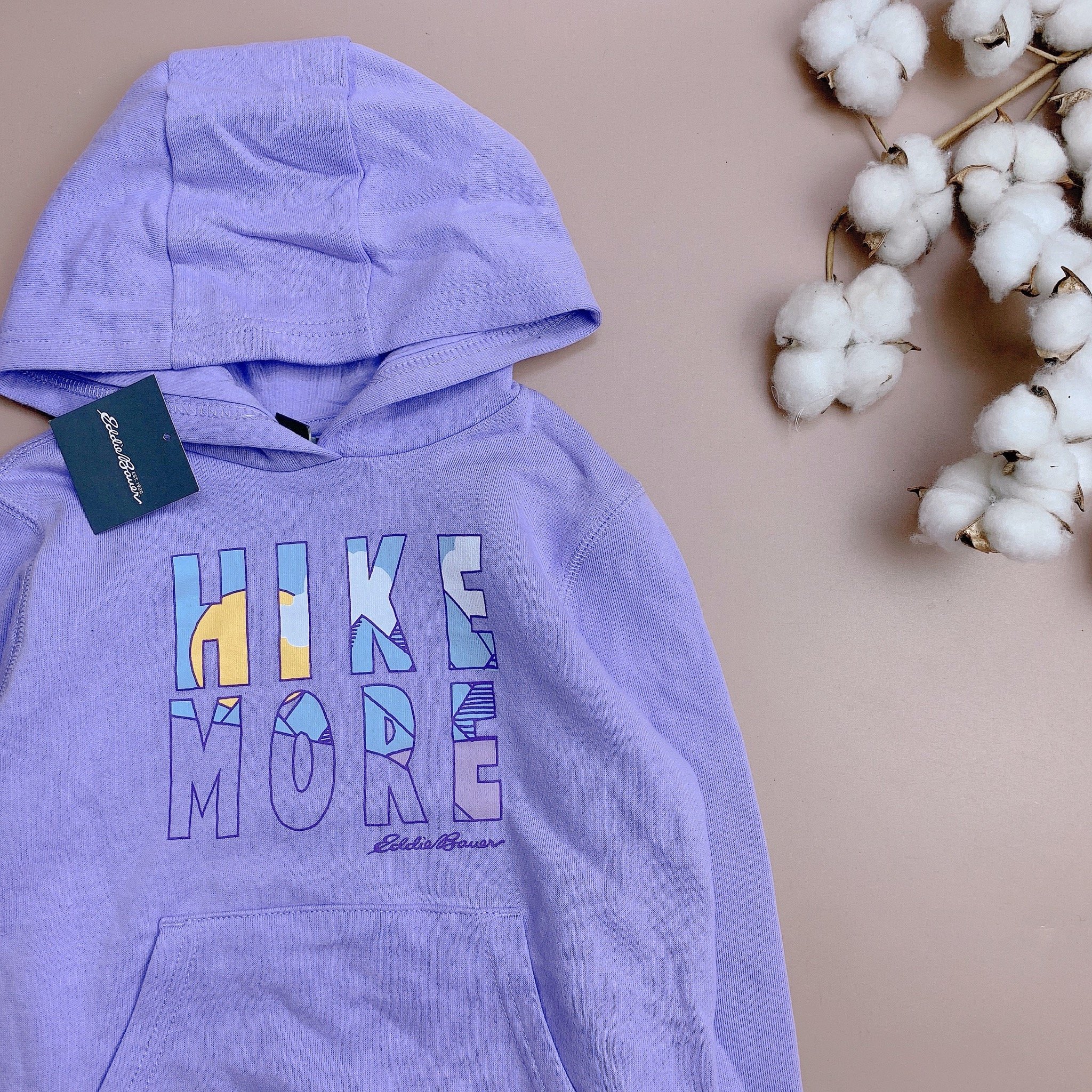 Áo nỉ bông Hoodie Eddie Bauer nhiều hình BG