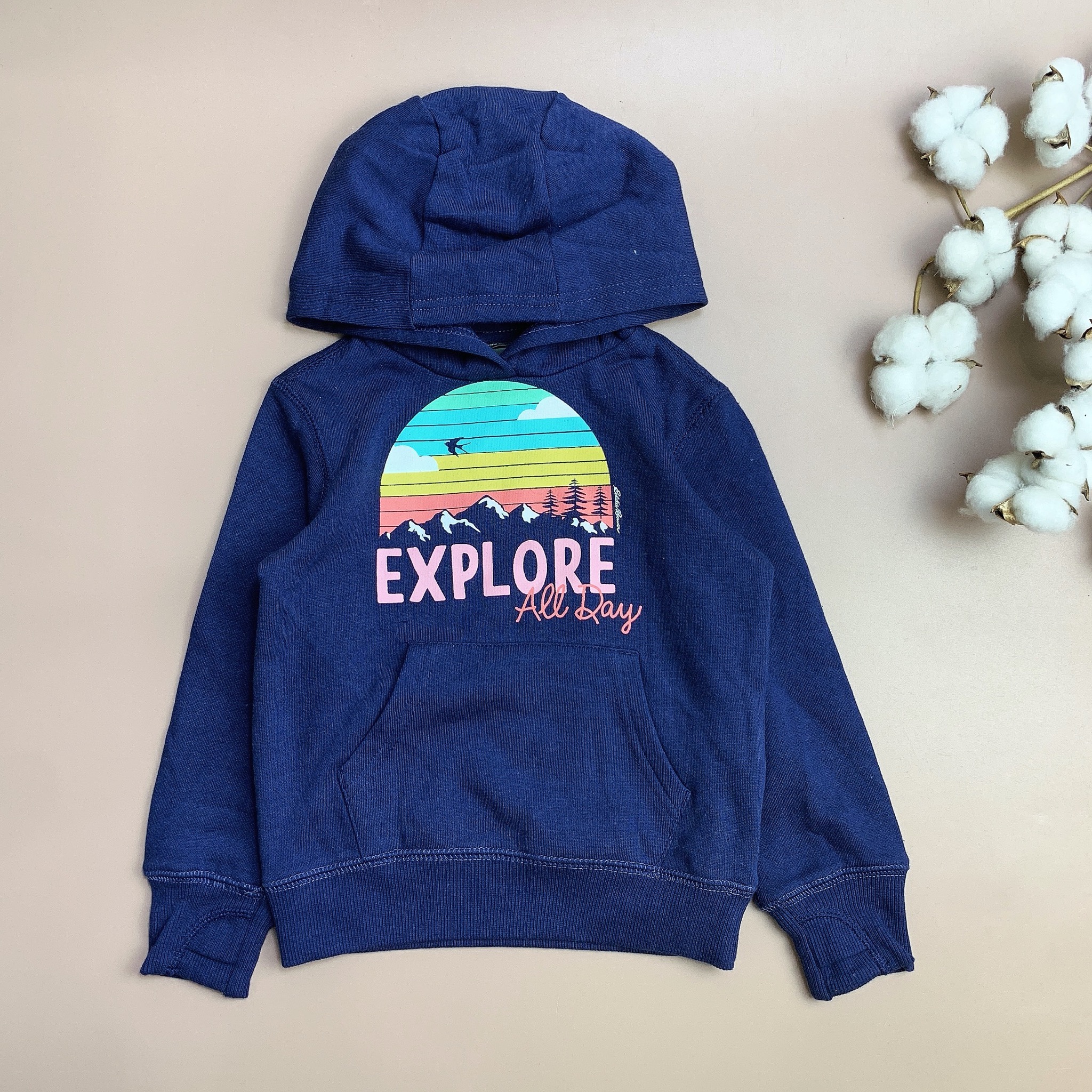 Áo nỉ bông Hoodie Eddie Bauer nhiều hình BG