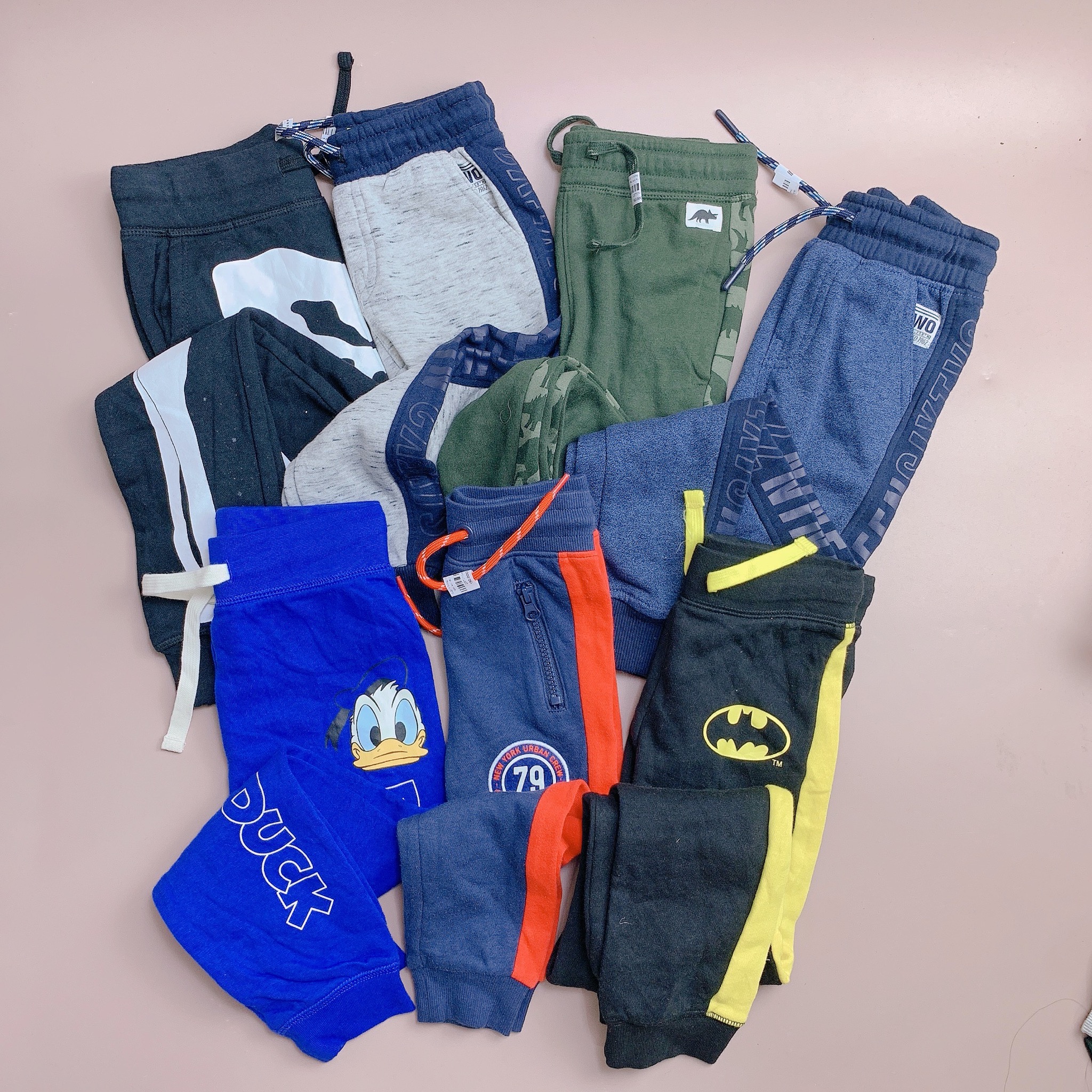 Quần nỉ bông jogger HM nhiều hình BT
