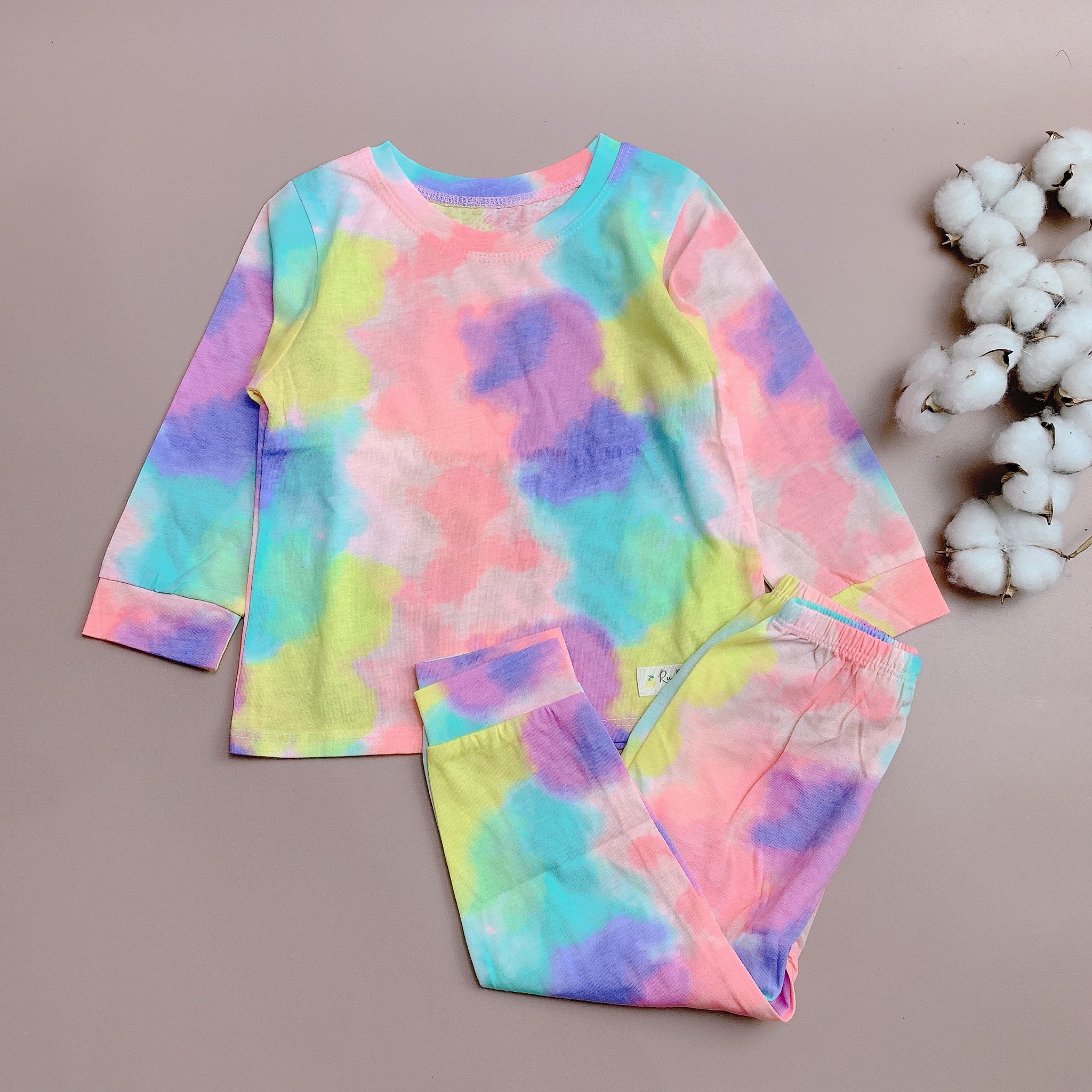Bộ cotton loang màu Ru Design BG 2-7y