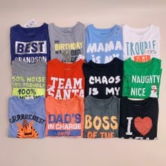 [12-18m] Áo cotton Place nhiều màu BT size 12-18m