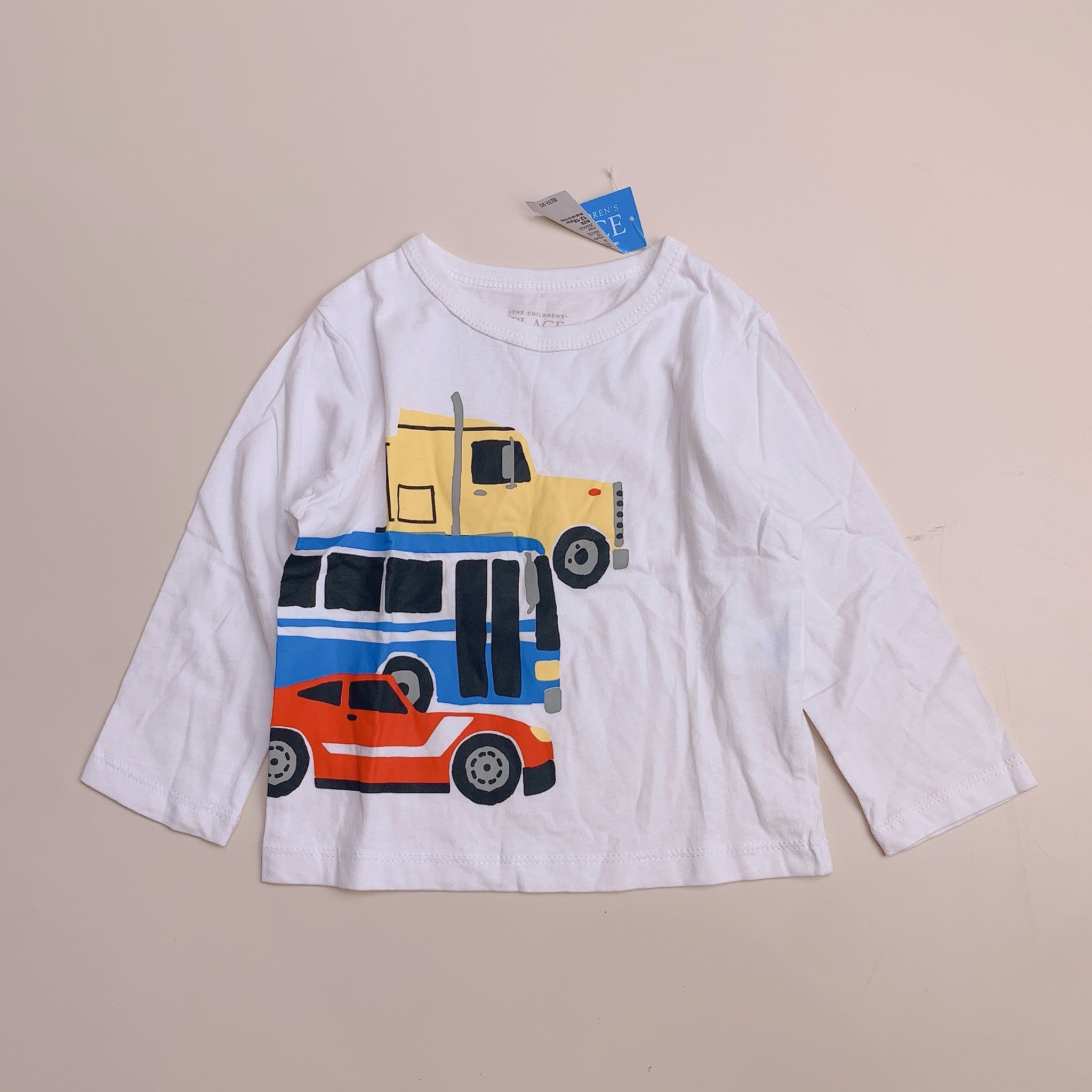 [12-18m] Áo cotton Place nhiều màu BT size 12-18m