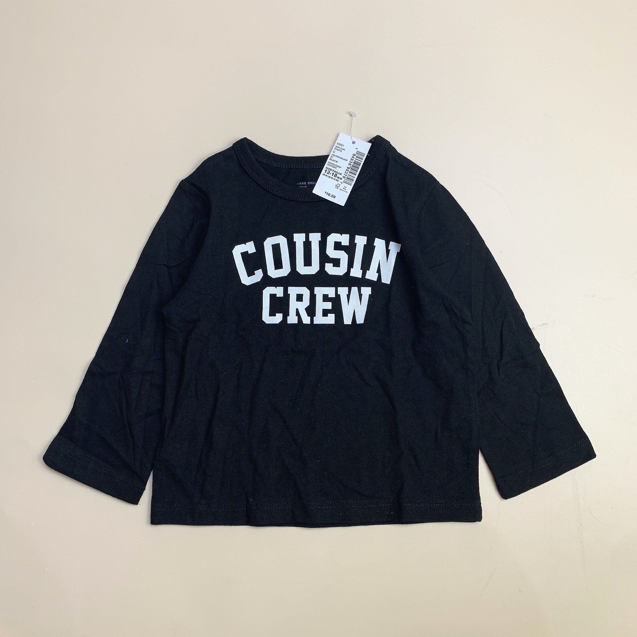 [12-18m] Áo cotton Place nhiều màu BT size 12-18m