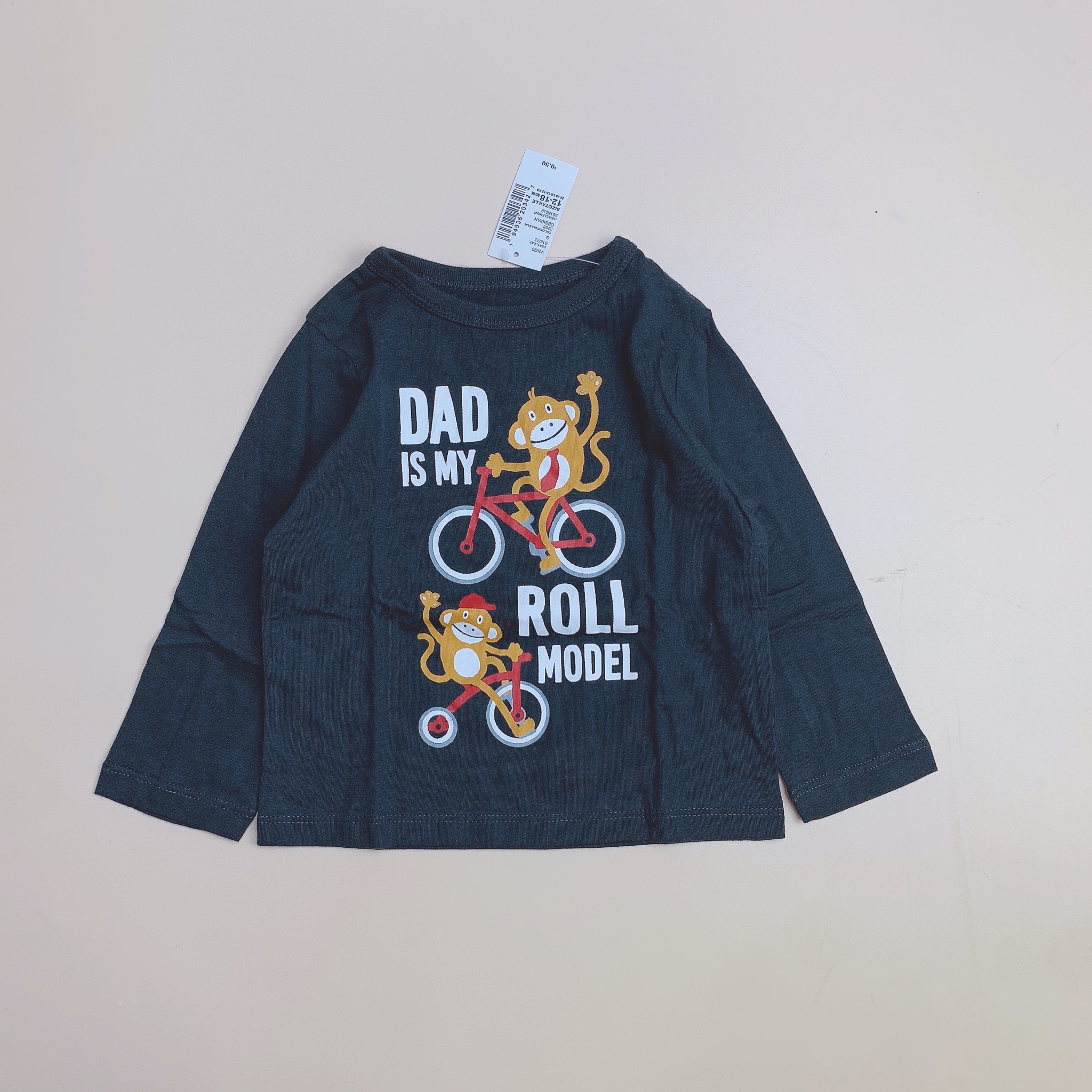 [12-18m] Áo cotton Place nhiều màu BT size 12-18m
