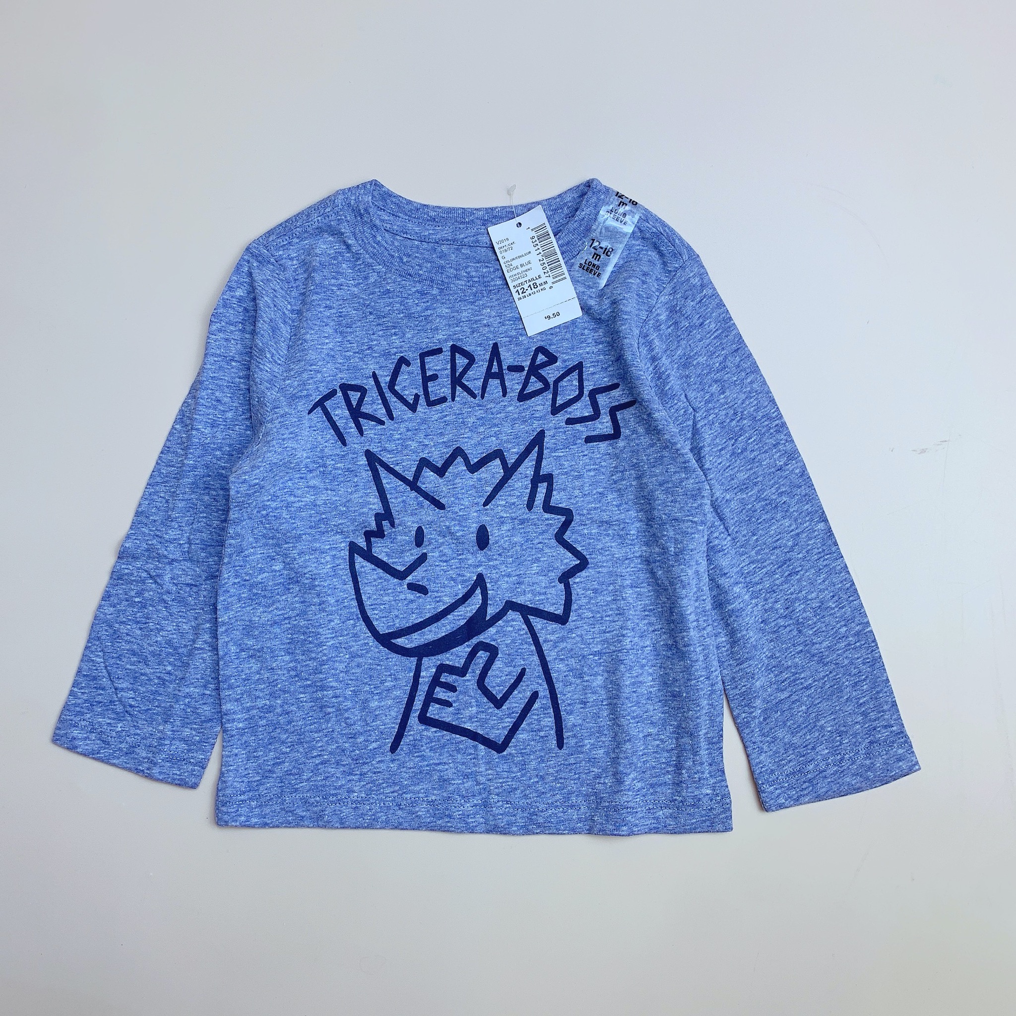 [12-18m] Áo cotton Place nhiều màu BT size 12-18m