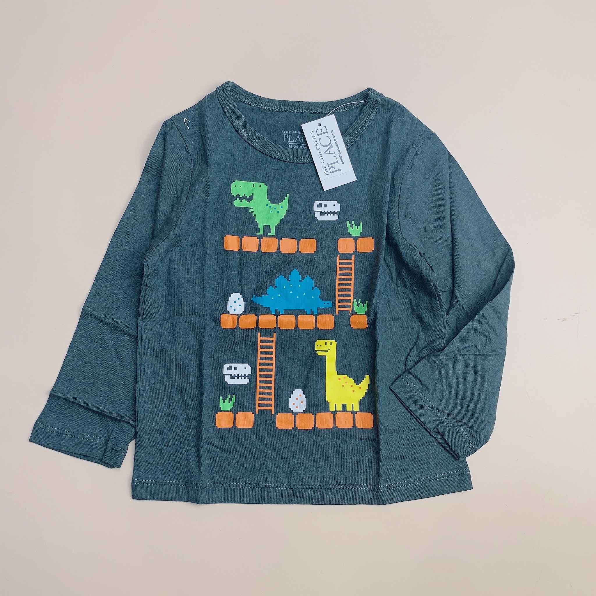 [4y] Áo cotton Place nhiều màu BT size 4y