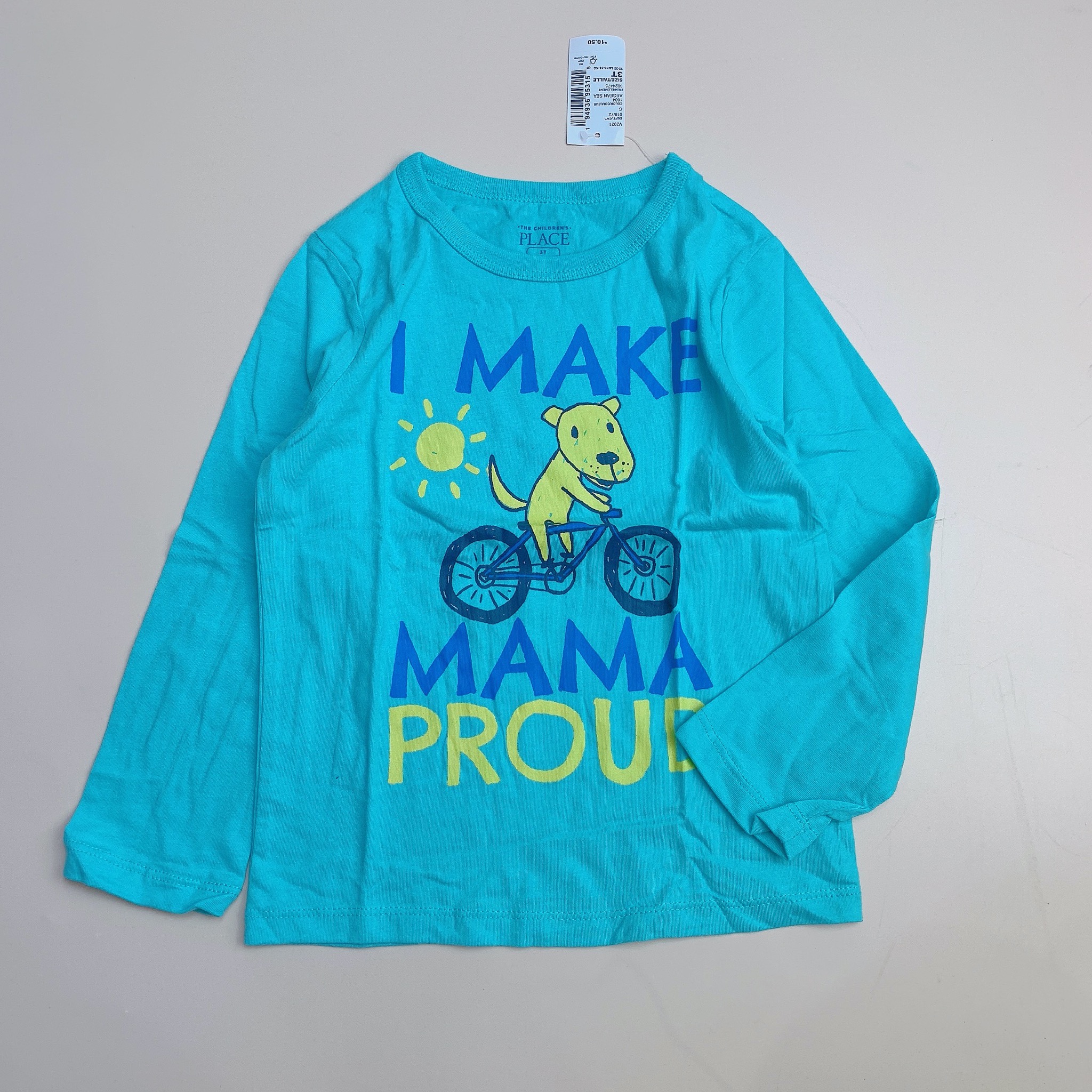 [4y] Áo cotton Place nhiều màu BT size 4y