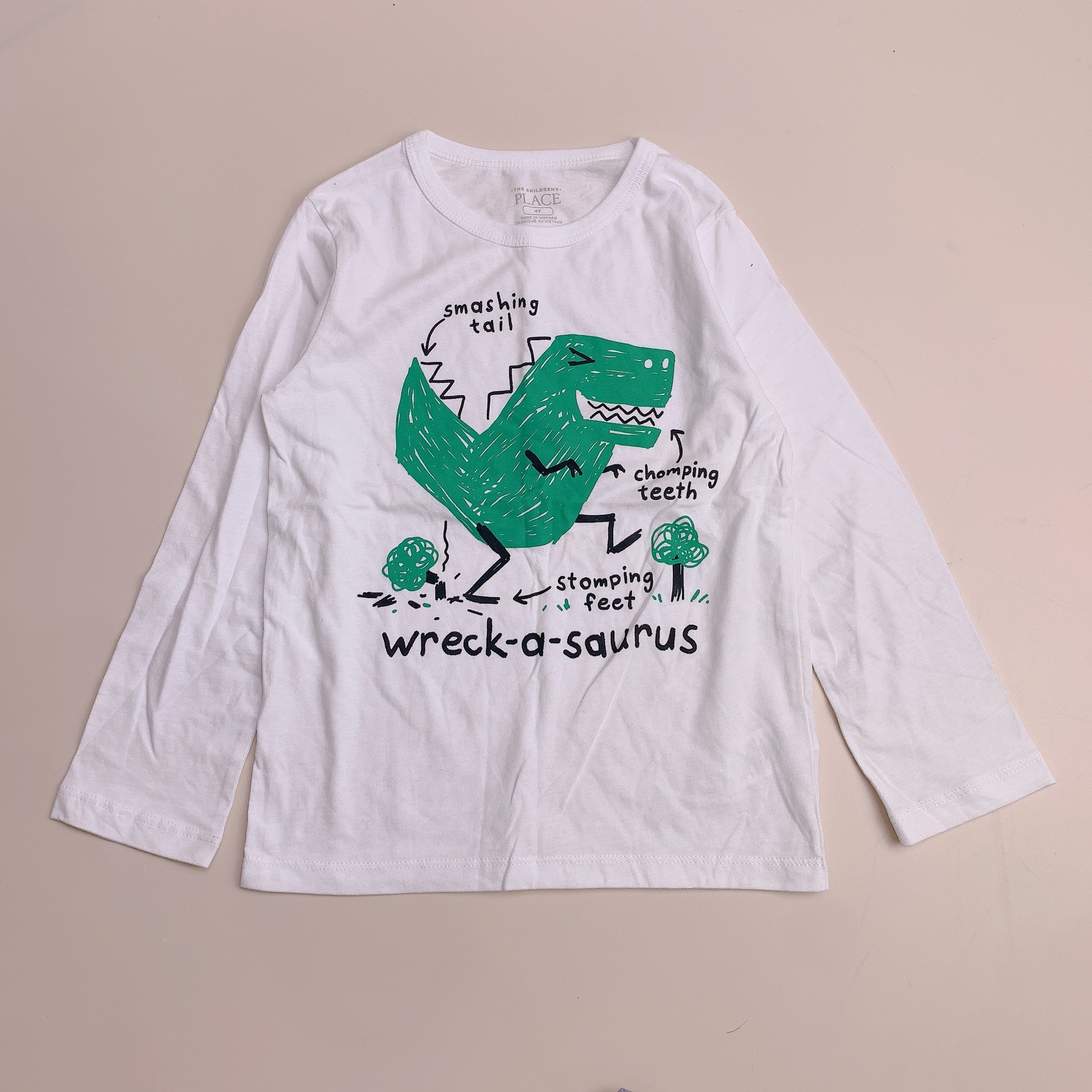 [4y] Áo cotton Place nhiều màu BT size 4y