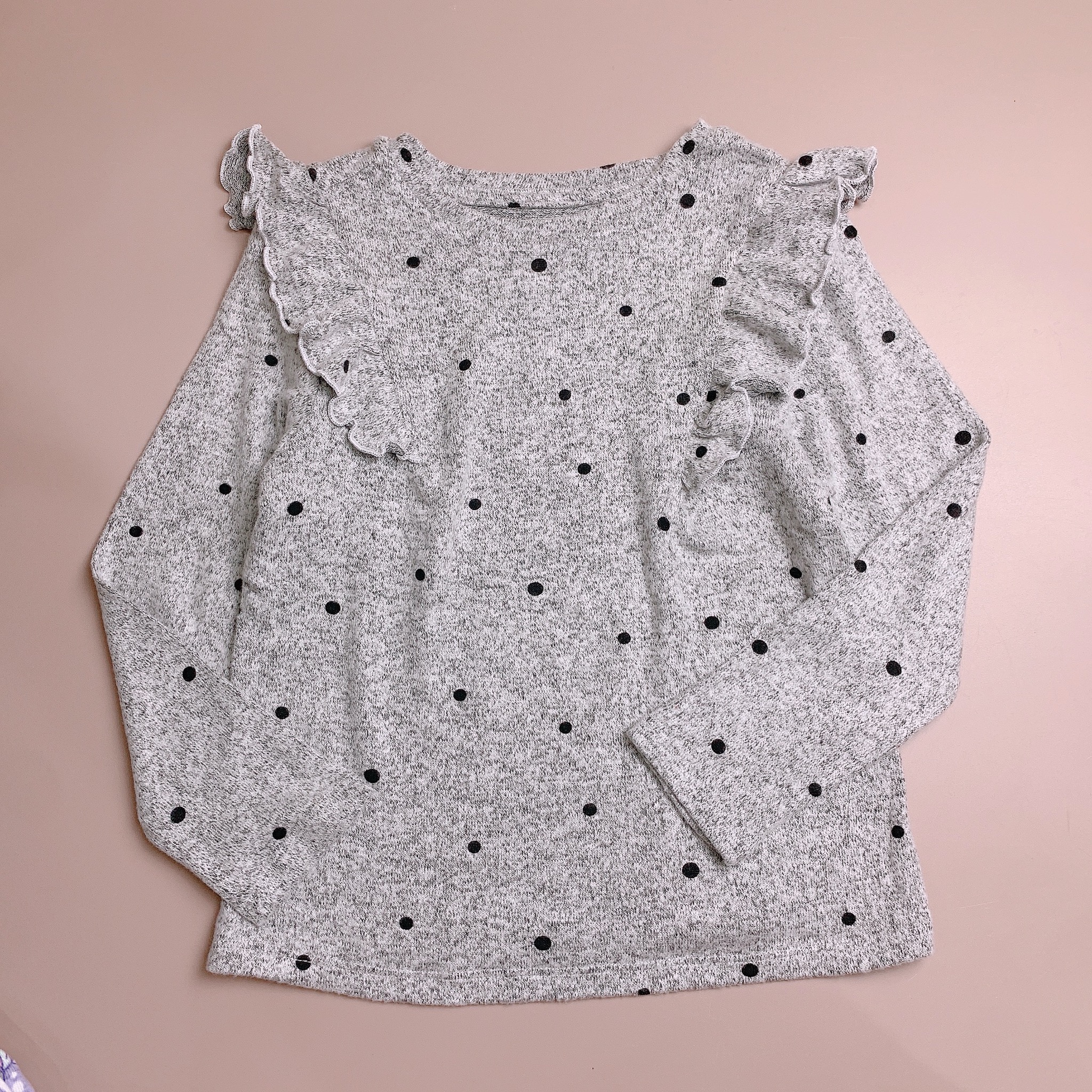 Áo len mềm cổ tròn nhiều hoạ tiết BG size 1-8y