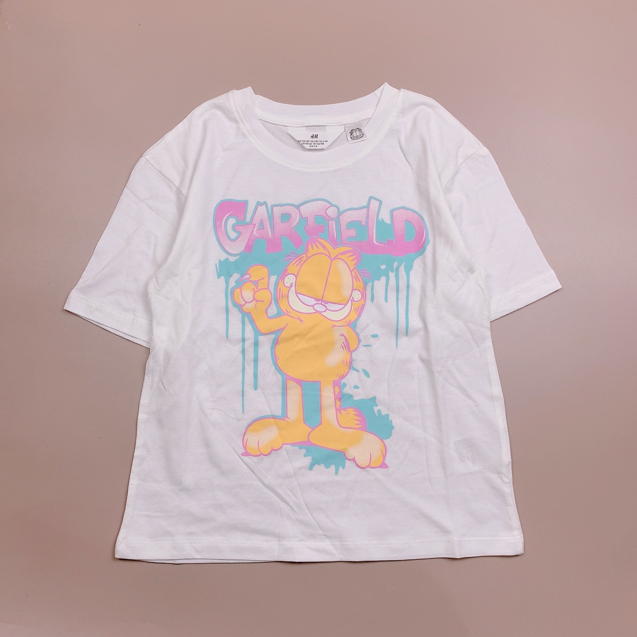 Áo cotton HM bé gái dòng đại size 8-14y (Bảng màu 2)