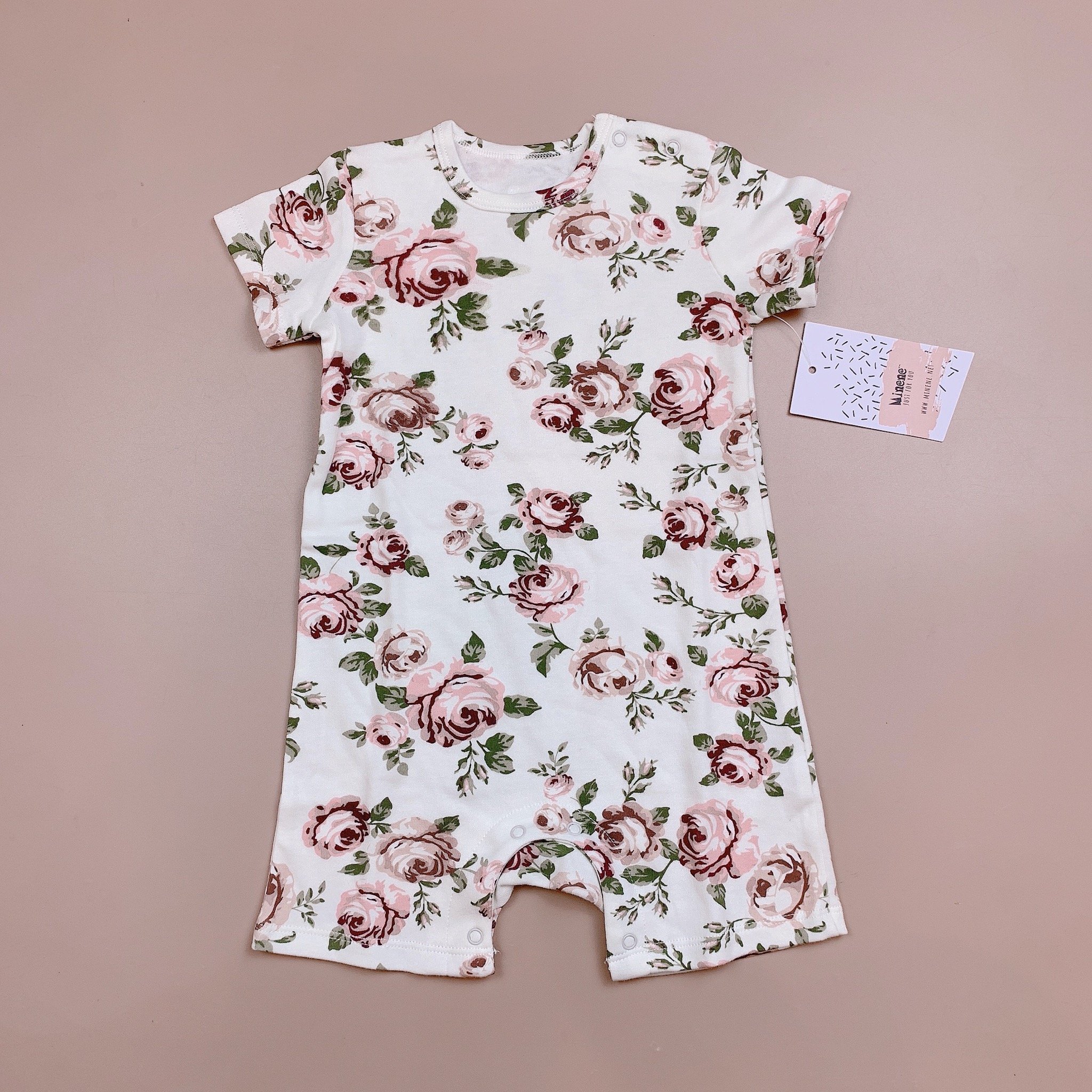 Body đùi cotton Minene nhiều mẫu Bé Gái size 6 - 24m