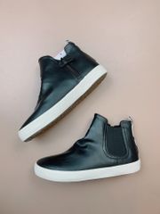 Giày Next cao cổ màu đen phối sọc vằn trắng size 9 - 4 ( UK )