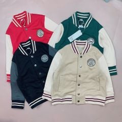 Áo khoác bomber nỉ da cá EST 1984 nhiều màu size 110 - 160