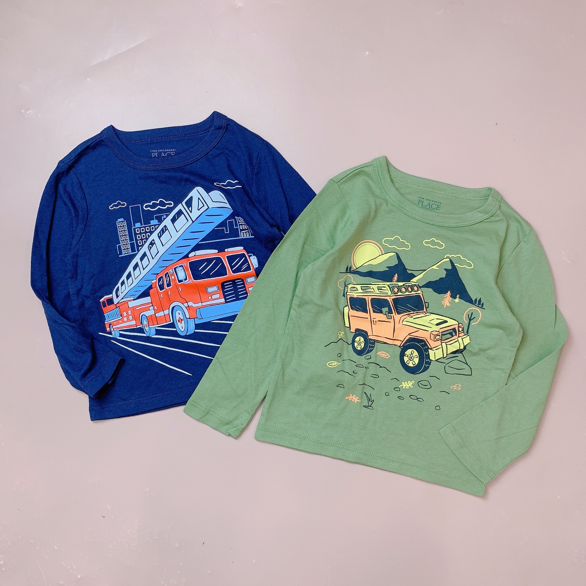 Áo cotton Place nhiều màu BT size 1-5y