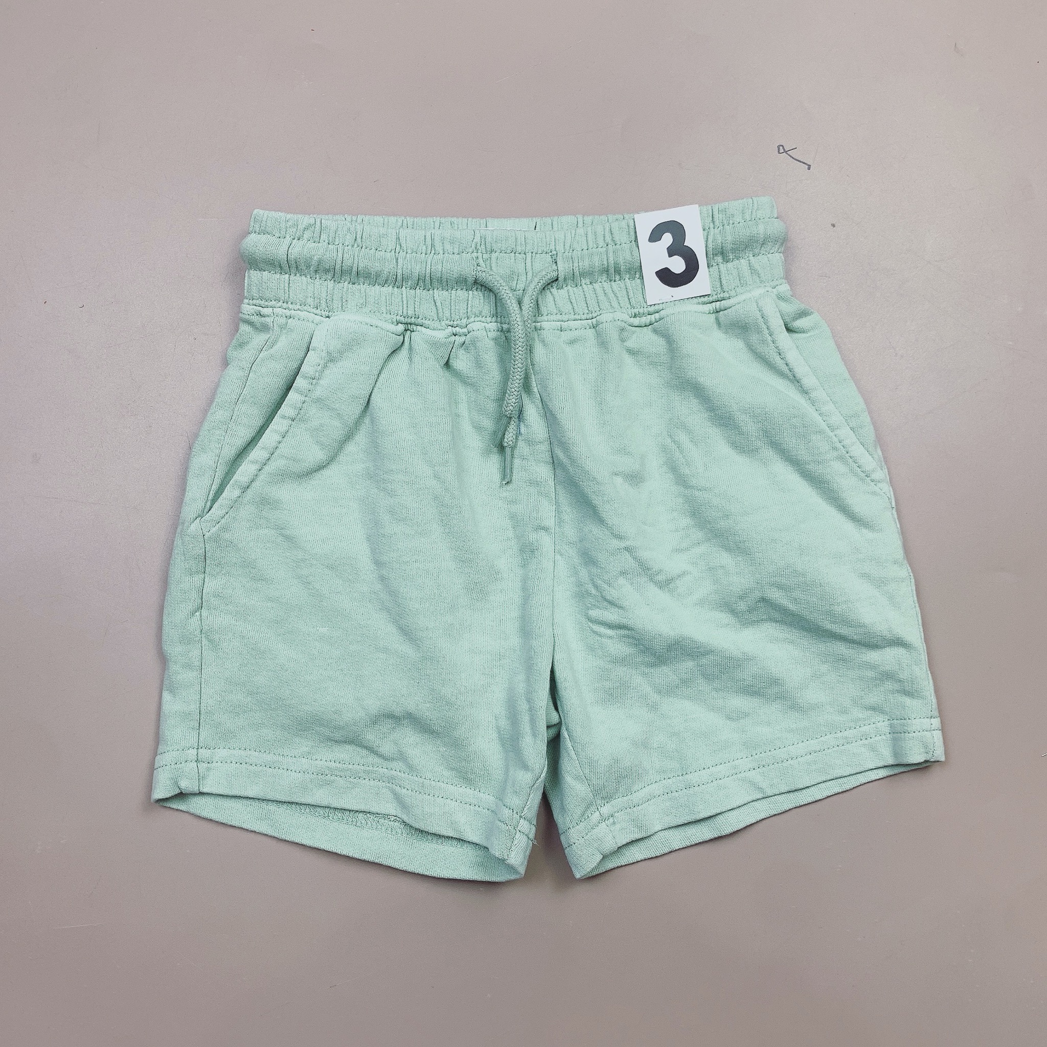 Quần short da cá vải wash mềm Cotton On trơn nhiều màu BTBG size 2-16y