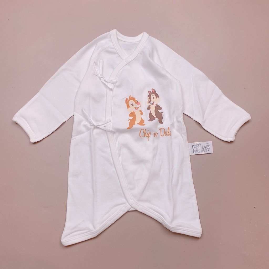 Body sơ sinh Agabang màu trắng HT Chip & Dale size 60