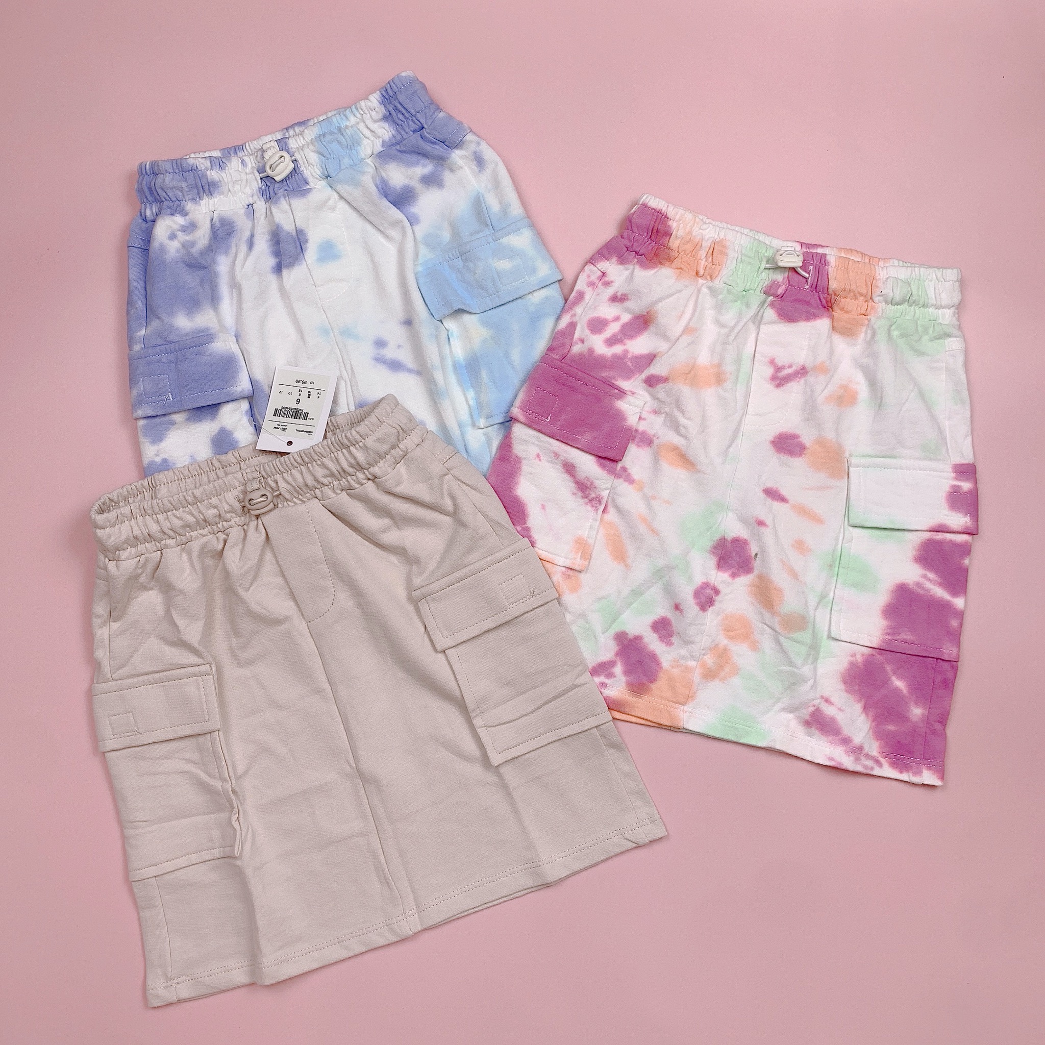 Chân váy FOX chất da cá túi hộp nhiều màu BG size 4-18y (form bé)