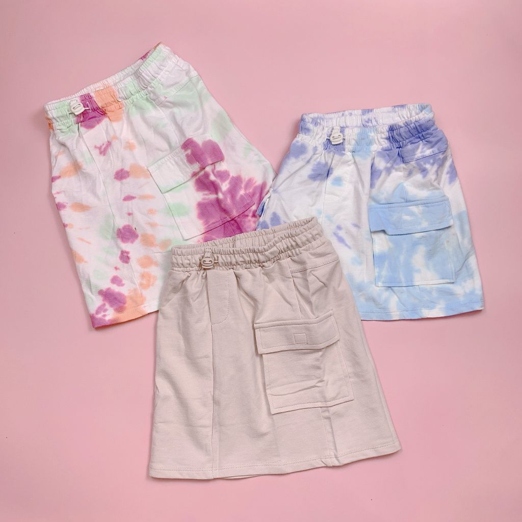 Chân váy FOX chất da cá túi hộp nhiều màu BG size 4-18y (form bé)