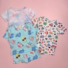 Bộ thun Primark nhiều hình Bé Gái size 2 - 15y