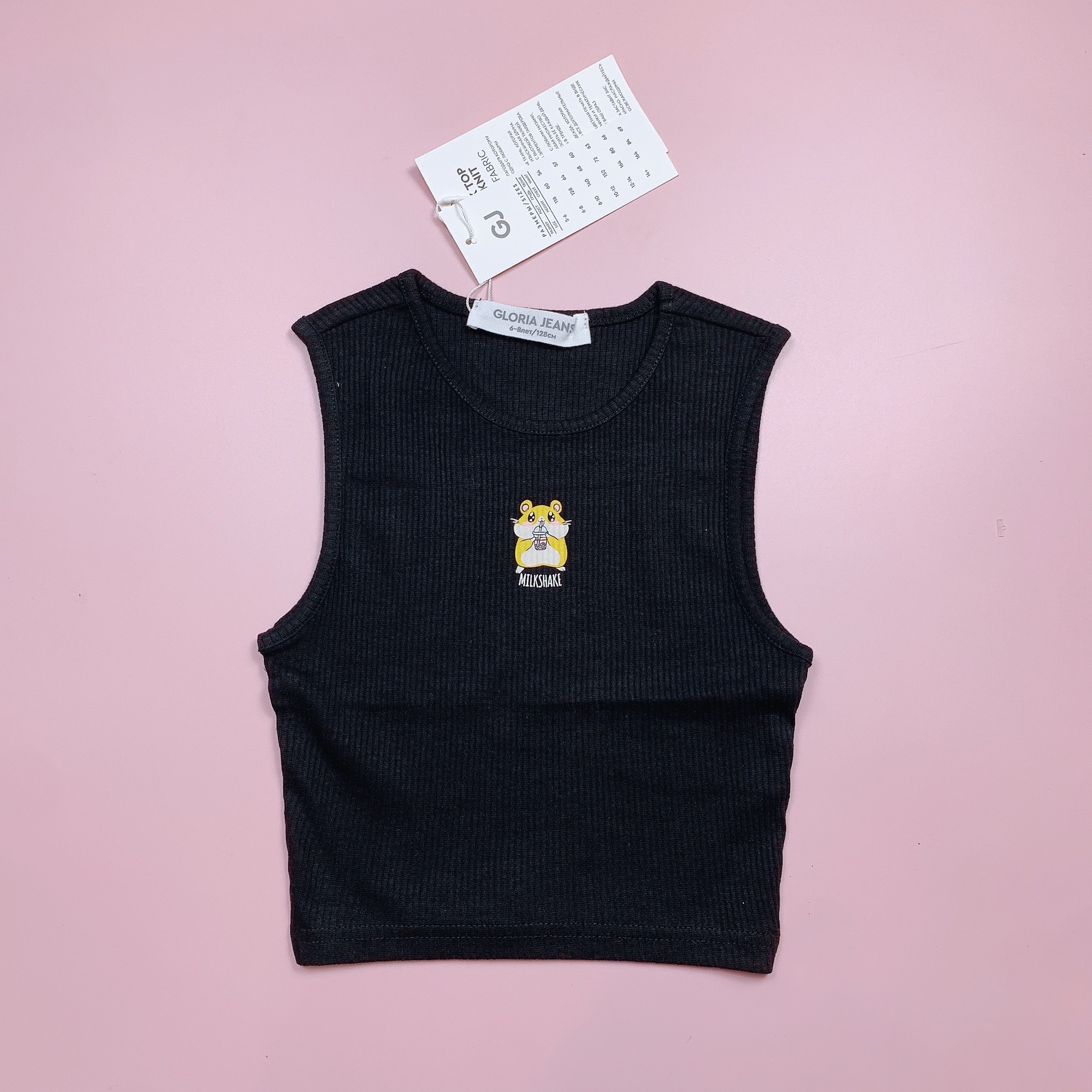 Áo thun tanktop Croptop G.J dư xịn nhiều màu BG size 6-14y