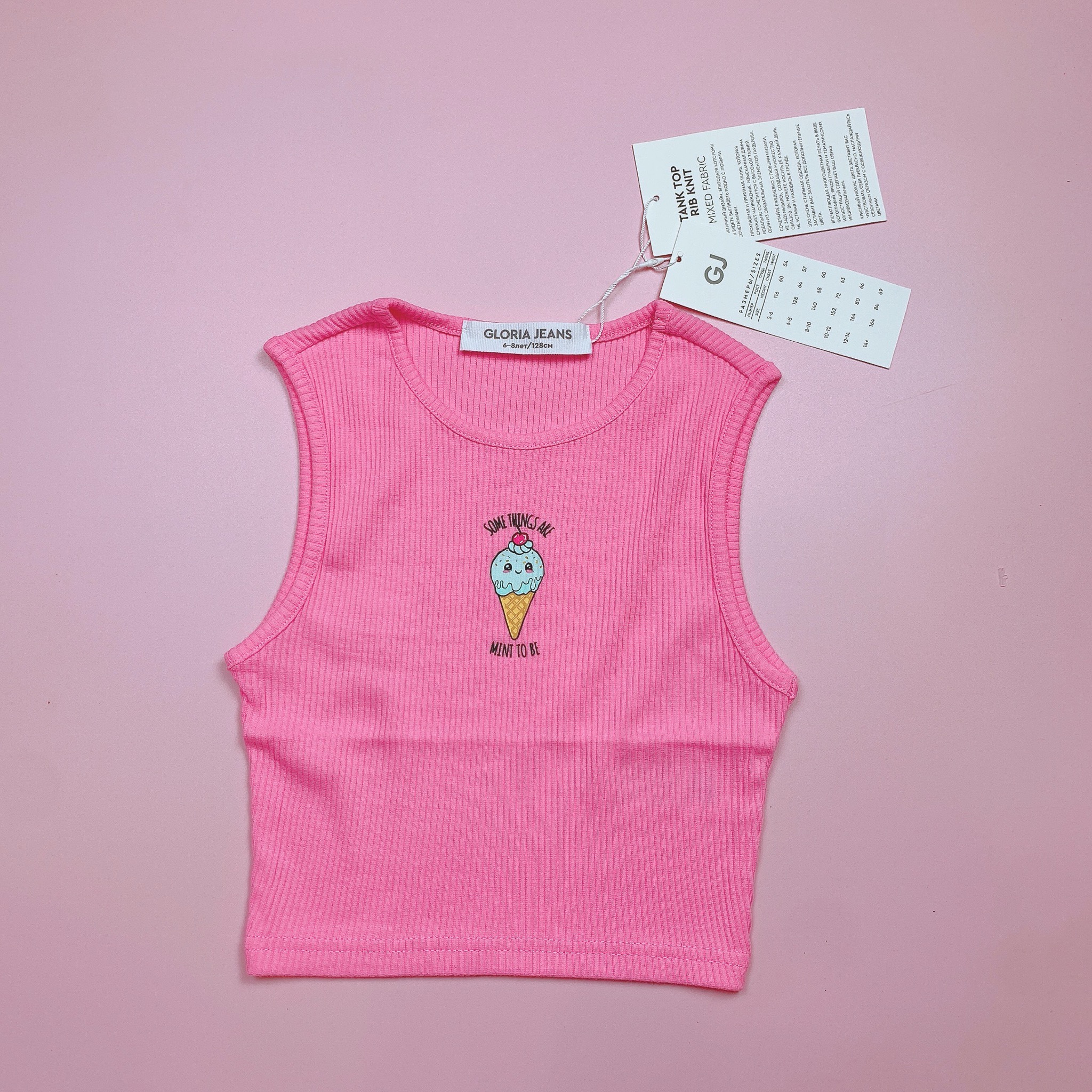 Áo thun tanktop Croptop G.J dư xịn nhiều màu BG size 6-14y