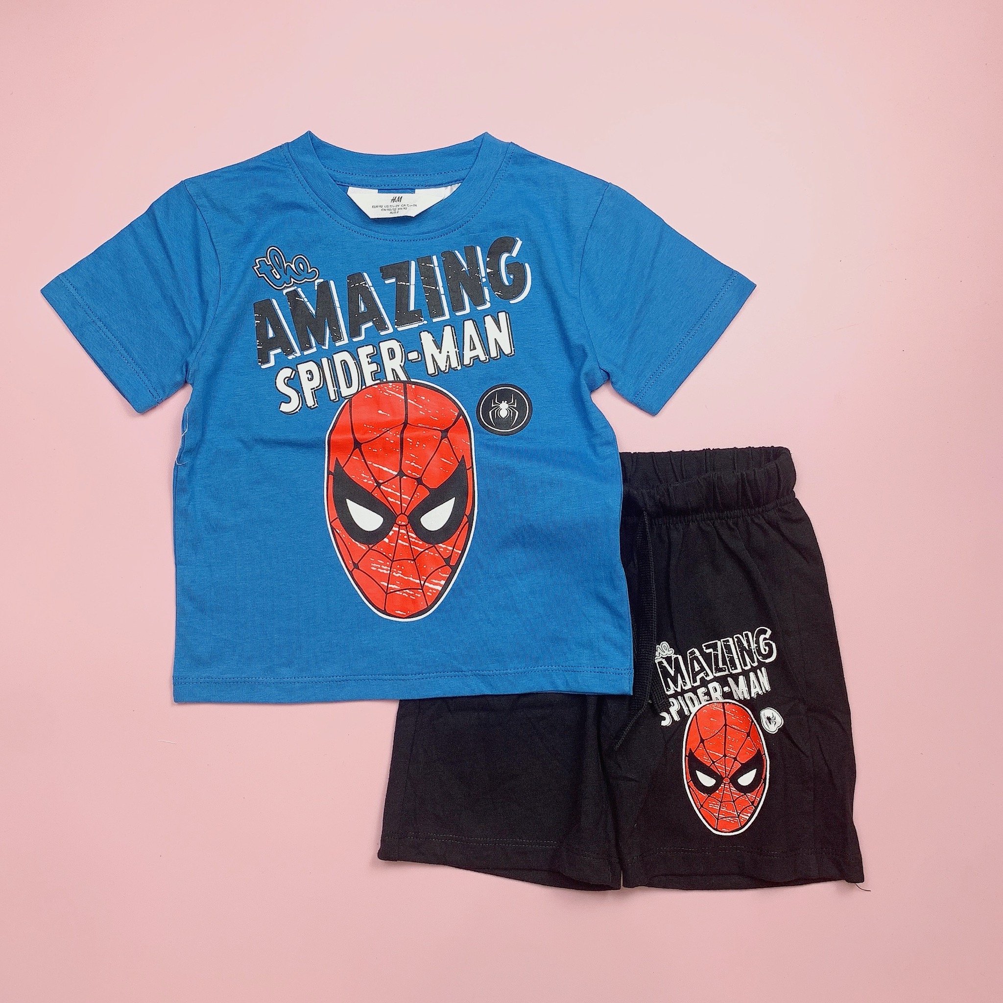 Bộ cotton HM nhiều hình BT dòng nhí size 2-10y