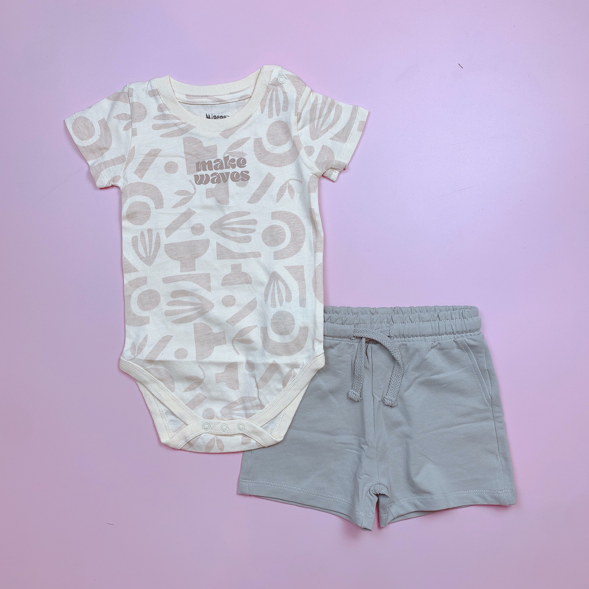 Set body + quần Minene dư xịn nhiều màu BT size 6-24m (quần ngẫu nhiên)