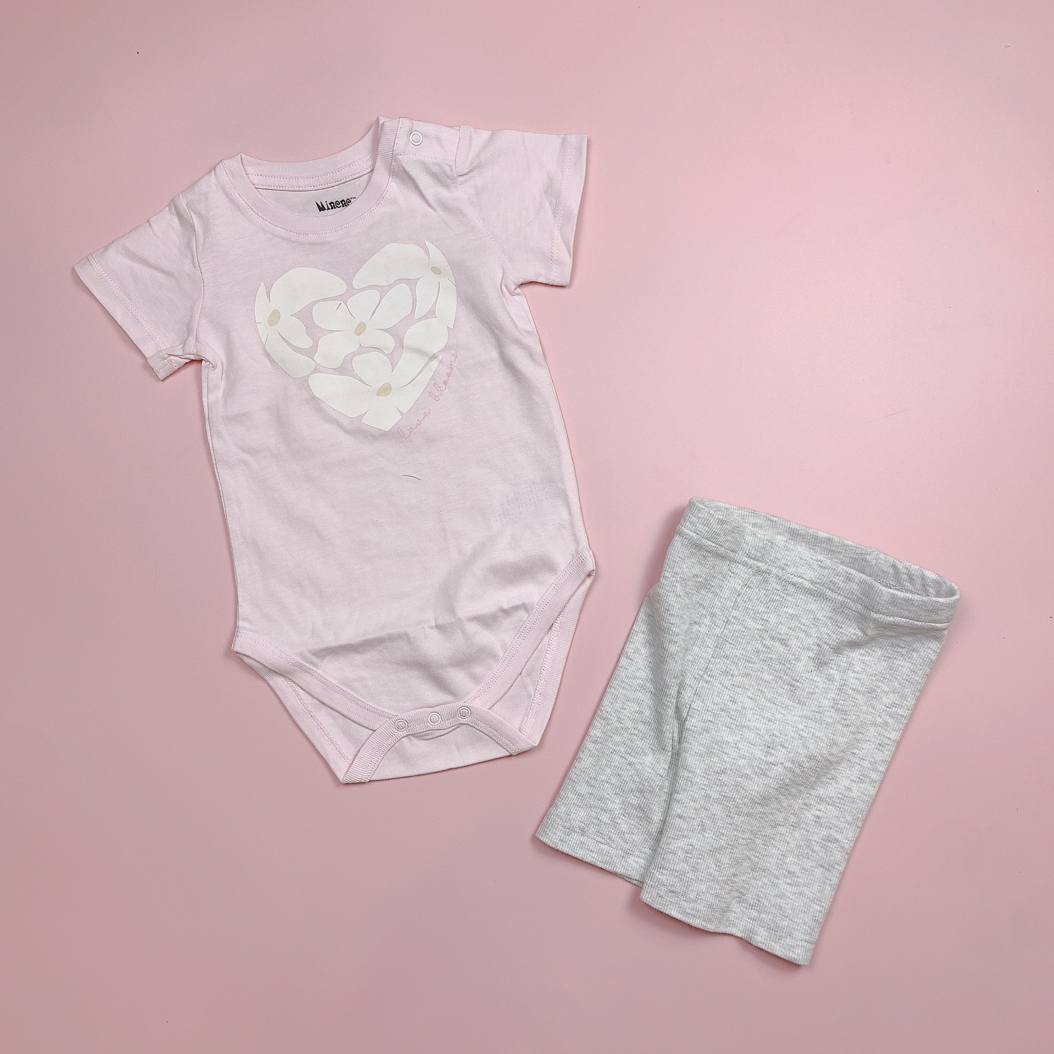 Set body + quần Minene dư xịn nhiều màu BG size 3-24m