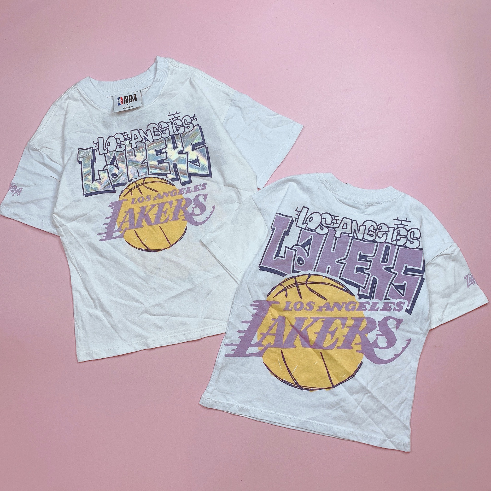 Dáng thường - Áo cotton NBA dư xịn nhiều màu BTBG size 2-10y