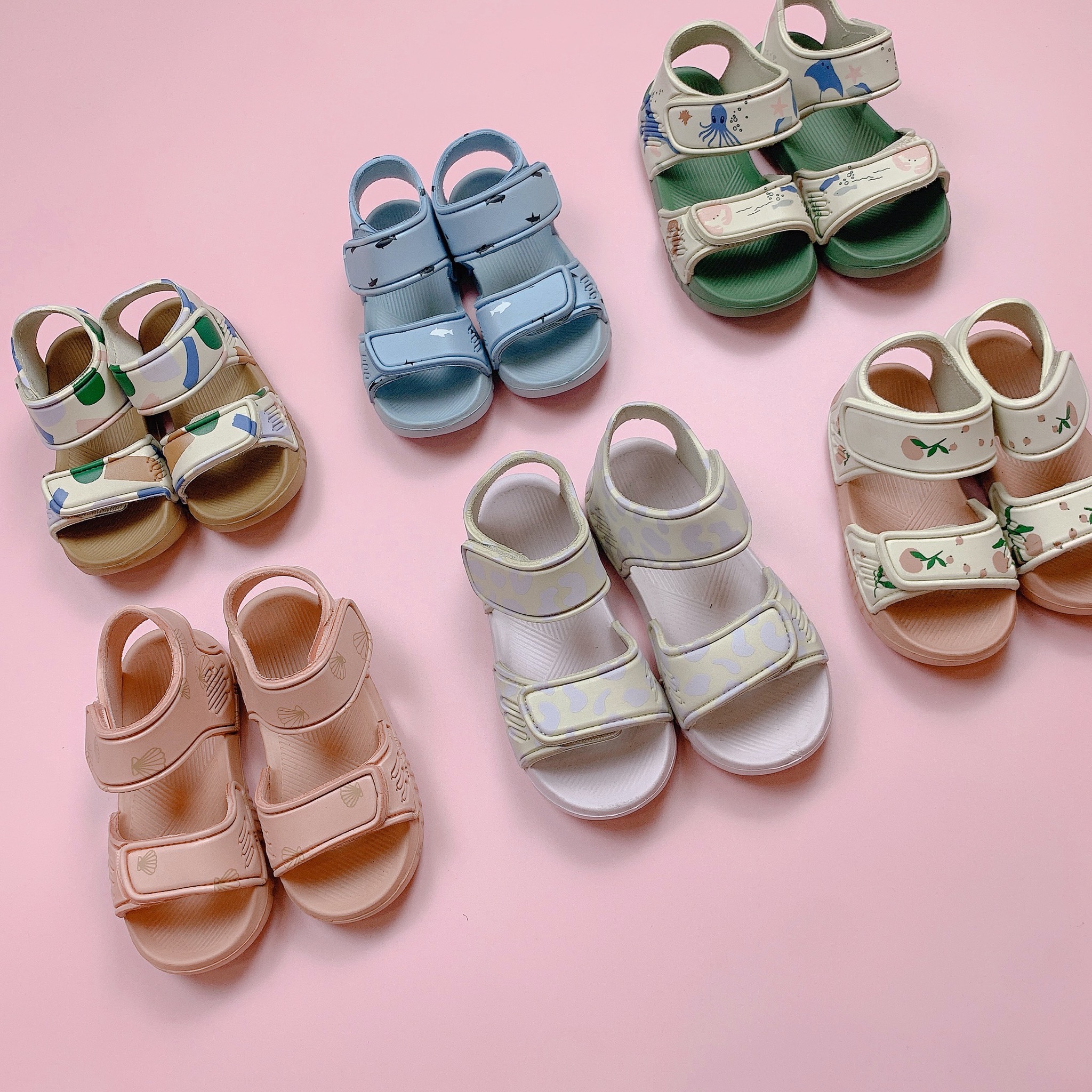 Sandal Lie.wood dư xịn siêu nhẹ cho BTBG size 20-30