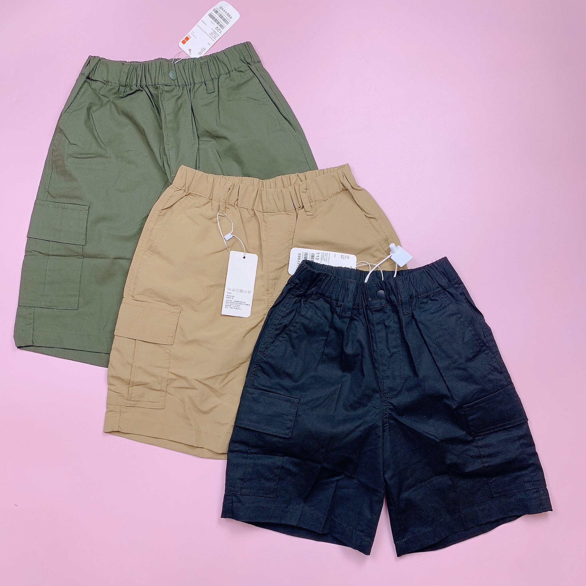 Quần kaki túi hộp nhiều màu BT size 110-160