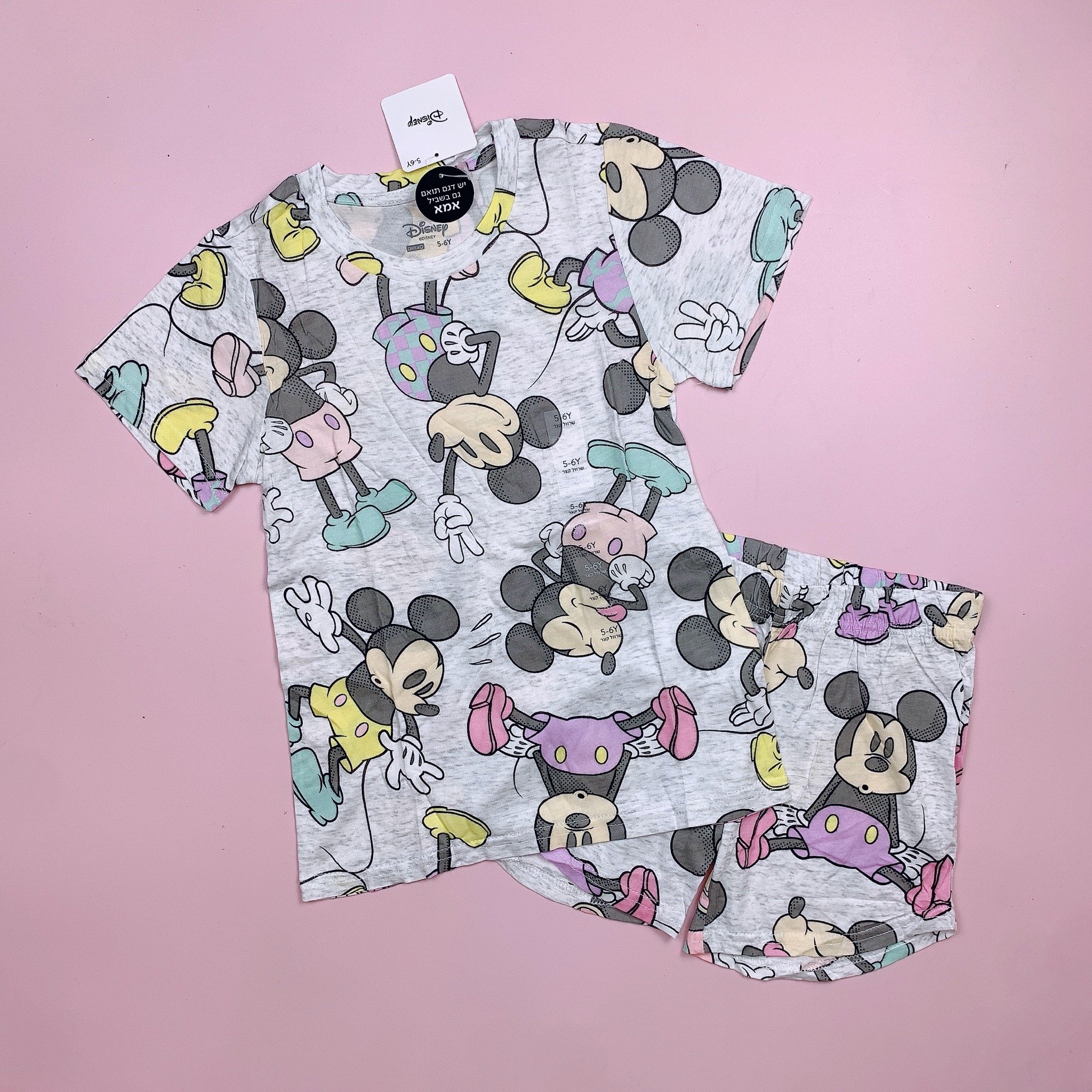 Bộ cotton Delta Mickey Minnie nhiều hình BTBG size 2-16y
