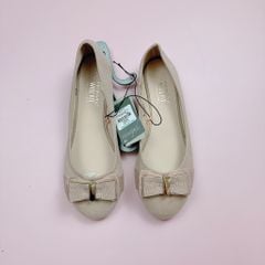 Giày búp bê Primark màu hồng nude đính nơ size 36 - 41