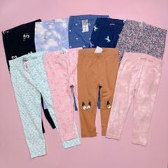 BM2 - Quần dài legging cotton Babygap nhiều màu cho bé size 1-5y