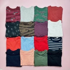 Áo cotton Baby Gap nhiều hình Bé Trai size 3 - 5y