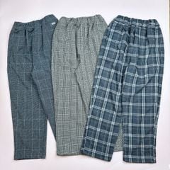 Quần vải kẻ nhiều màu cho bé size 6 - 16y