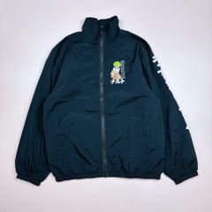 Áo khoác gió H.M màu đen hoạ tiết Naruto cho bé trai size 8-14y