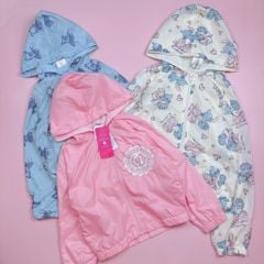 Áo khoác gió mềm Disney 2 lớp cho bé size 4-16y